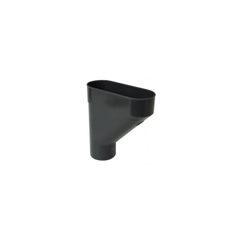 Nicoll PVC-Ti verzamelbak zwart Ø80