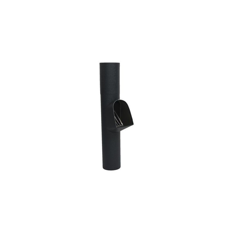 zinken loofafscheider - bladvanger Ø80 mm  - Anthra zink