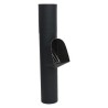 zinken loofafscheider - bladvanger Ø80 mm  - Anthra zink