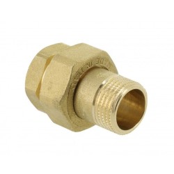 BONFIX Draad messing 3-delige koppeling 3/8" bi.dr x bu.dr.