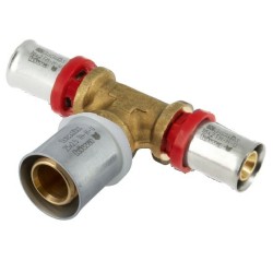 BONFIX Alu-pers verloop T-stuk 16 x 25 x 16 mm