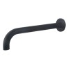 Caral baduitloop rond 30 cm 1/2'' mat zwart