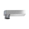 RHEINZINK Stadsuitloop walsblank Ø80mm 60 x 100mm 32cm
