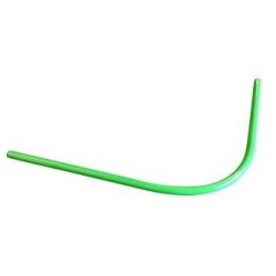 pvc doorvoerbocht d50 r500 1200 x 4250 mm Groen - Cai