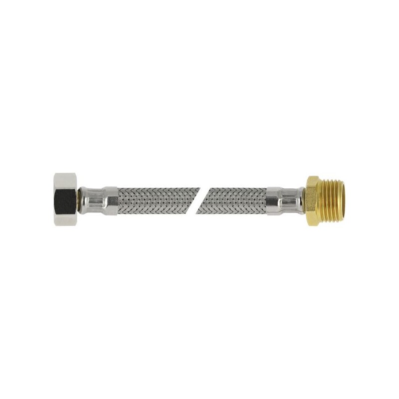 BONFIX RVS flexibele aansluitleiding 50cm 3/8" bi. x 3/8" bu.