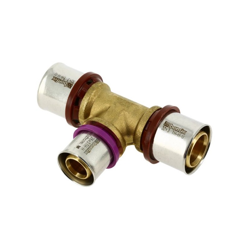 BONFIX Alu-pers verloop T-stuk 32 x 26 x 32 mm