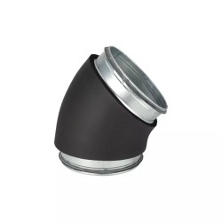 IsoLAir 10mm bocht Ø160 45° safe