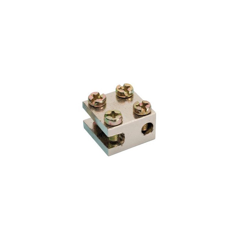 Radiatorklem (I) 1x16 + 1 x 6mm2 rechte zij-inleg JMV