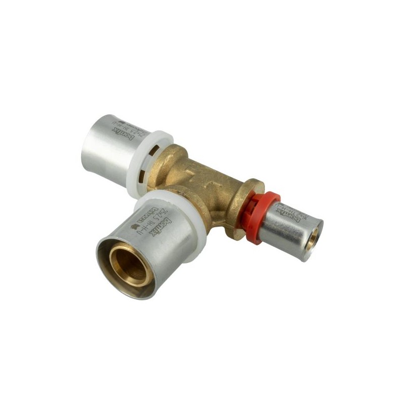BONFIX Alu-pers verloop T-stuk 25 x 25 x 16 mm