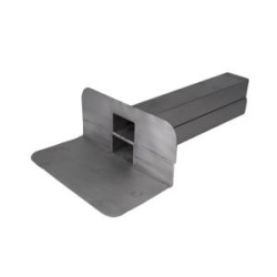 plakplaat COMBI lood 25 UD 450 mm 90 graden 2 x 60 x 80 mm