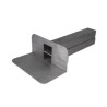 plakplaat COMBI lood 25 UD 450 mm 90 graden 2 x 60 x 80 mm