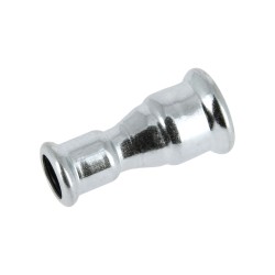BONFIX M-press C-staal rechte verloopkoppeling 15 x 12 mm