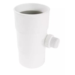 Nicoll PVC-Ti regentonvulautomaat met 1" aansluiting wit Ø100