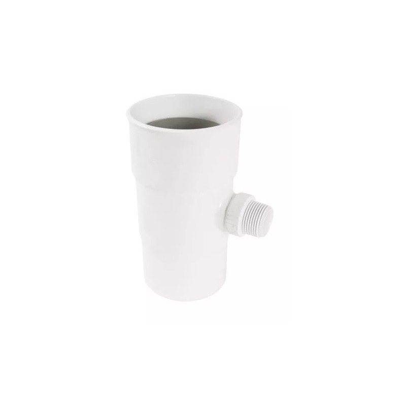 Nicoll PVC-Ti regentonvulautomaat met 1" aansluiting wit Ø100