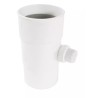 Nicoll PVC-Ti regentonvulautomaat met 1" aansluiting wit Ø100