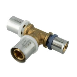 BONFIX Alu-pers verloop T-stuk 25 x 25 x 20 mm