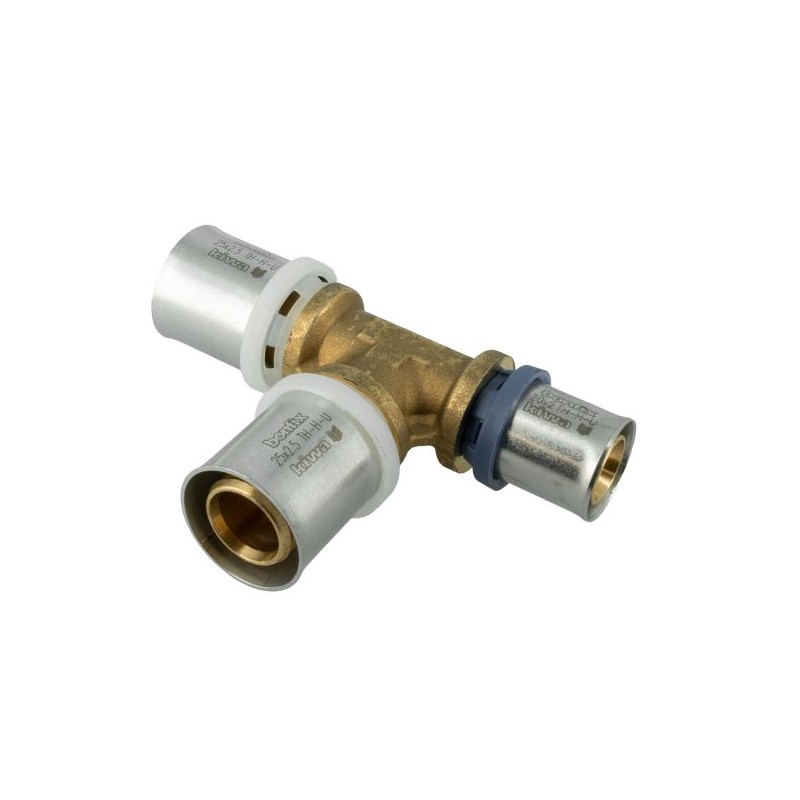 BONFIX Alu-pers verloop T-stuk 25 x 25 x 20 mm
