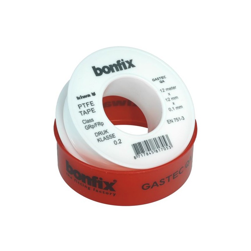 BONFIX Teflontape 0,1 mm x 12 mtr.