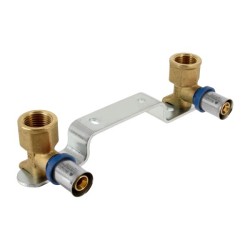 BONFIX Alu-pers muurplaatbeugel 1/2" bi.dr. x 20 mm (47mm)