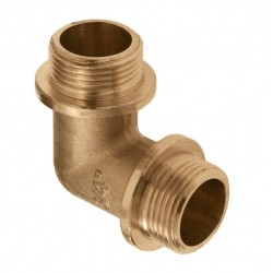 BONFIX Draad messing kniekoppeling 3/8" bu.dr.