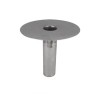 plakplaat lood 25 MO Ø125 (115) / 300mm
