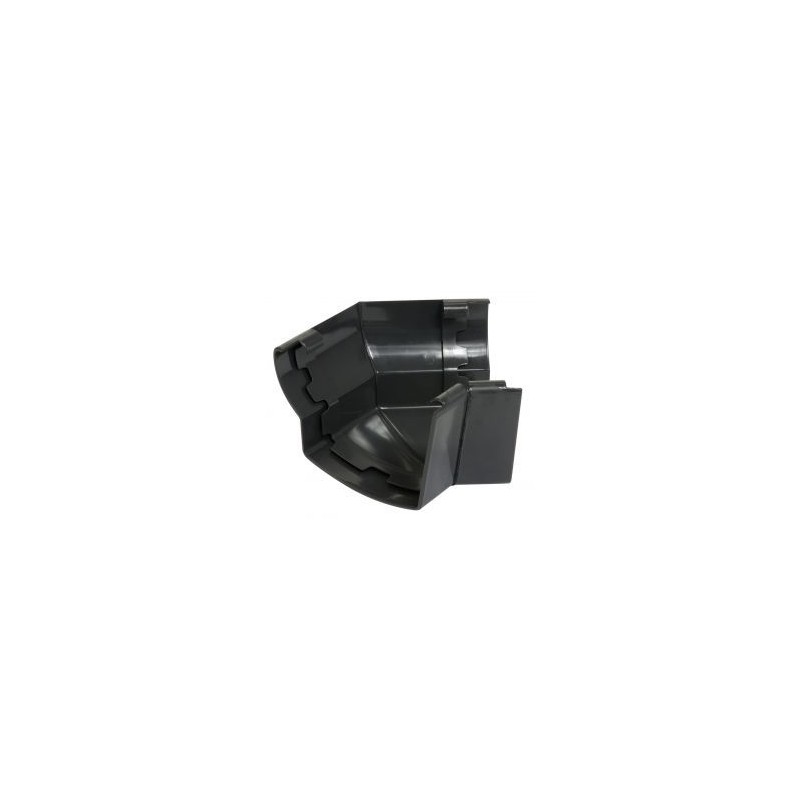 Nicoll Ovation LG28 PVC-Ti buitenhoekstuk 135 graden antraciet