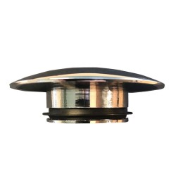 Caral afdekkap voor clickwaste afvoerplug  5/4" chroom