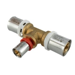 BONFIX Alu-pers verloop T-stuk 25 x 16 x 25 mm