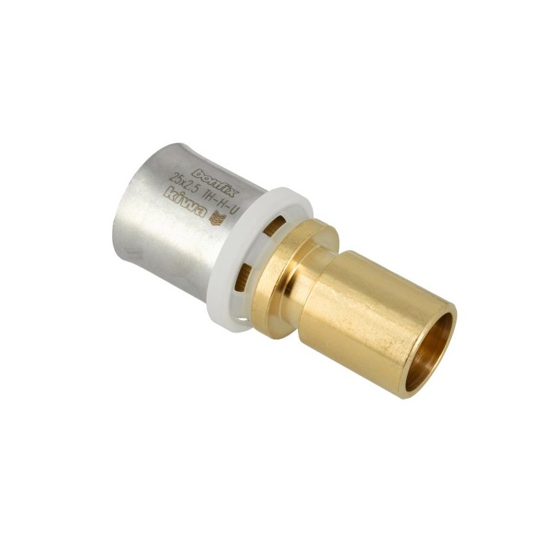 BONFIX Alu-pers insteekverloopkoppeling 25 x Ø22 mm