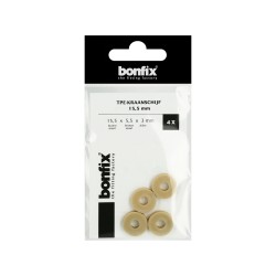 BONFIX TPE-kraanschijf 15,5 mm (15,5 x 5,5 x 3 mm) 4 stuks