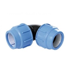 PE knelkoppeling knie 90° 32 mm