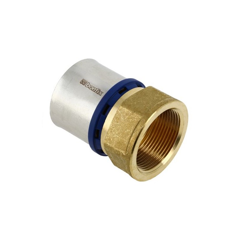 BONFIX Alu-pers schroefbus 1 1/2" bi.dr. x 50 mm