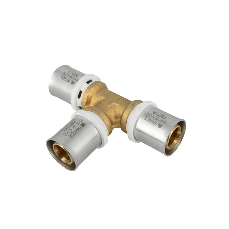 BONFIX Alu-pers T-stuk 25 x 25 x 25 mm