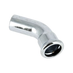 BONFIX M-press C-staal insteekbocht 45° Ø35 x 35 mm
