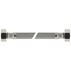 BONFIX RVS flexibele aansluitleiding 35cm 3/8" bi. x 3/8" bi.