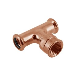 BONFIX M-press RK-water T-stuk 12 x 1/2" bi.dr. x 12 mm