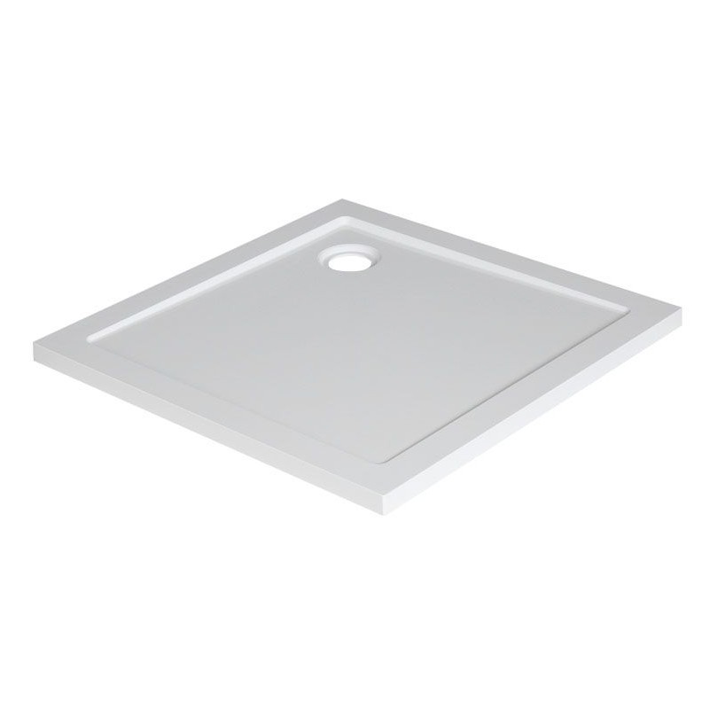 luxe douchebak SMC vierkant 900 x 900 x 40mm wit