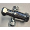 BONFIX Knel C-staal 120 passeerkruisstuk 22 x 15 x 15 x 15 mm