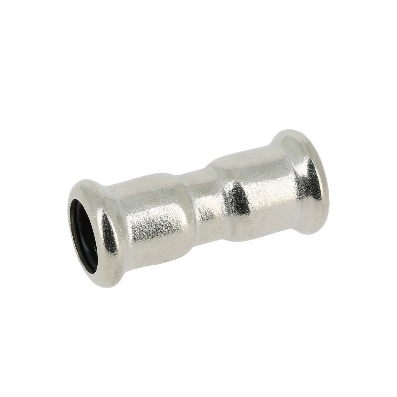 BONFIX M-press RVS-water rechte koppeling 76,1 x 76,1 mm