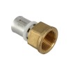 BONFIX Alu-pers schroefbus 1" bi.dr. x 25 mm