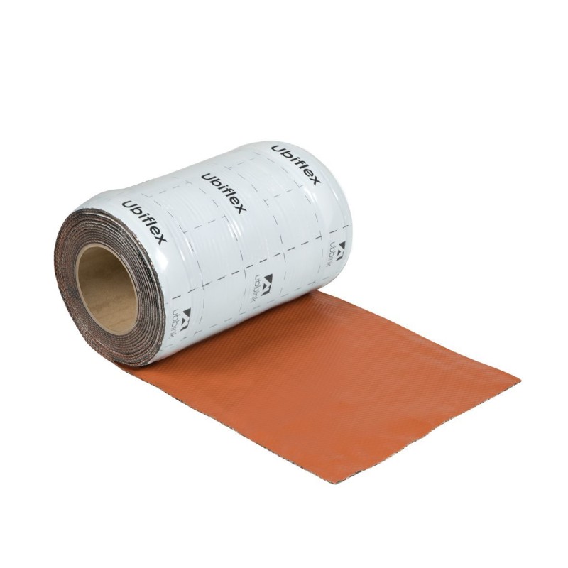 Ubiflex Finio Loodvervanger 250mm x 5m rood