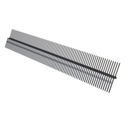 Ubbink Vogelschroot dubbel 75/65 x 1000 mm zwart