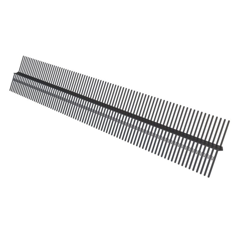 Ubbink Vogelschroot dubbel 75/65 x 1000 mm zwart
