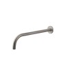 Slim 18mm uitloop rond 30cm 1/2" geborsteld staal