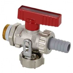 BONFIX Simplex vul- en aftapkraan 1/2" vernikkeld