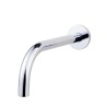 Slim 18mm uitloop rond 20cm 1/2" chroom