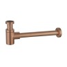 UniMatch fonteinsifon 5/4" x 32 mm geborsteld brons koper PVD