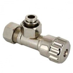 BONFIX Hoekstopkraan verchroomd 3/8" x 12 mm