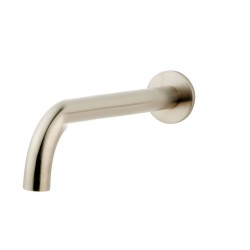 Caral baduitloop rond 25 cm 1/2'' geborsteld staal