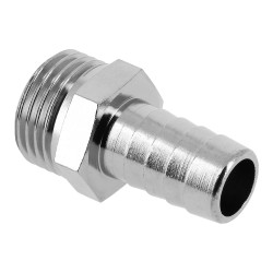 BONFIX Draad messing slangpilaar 1/2" buitendraad x 14 mm chroom